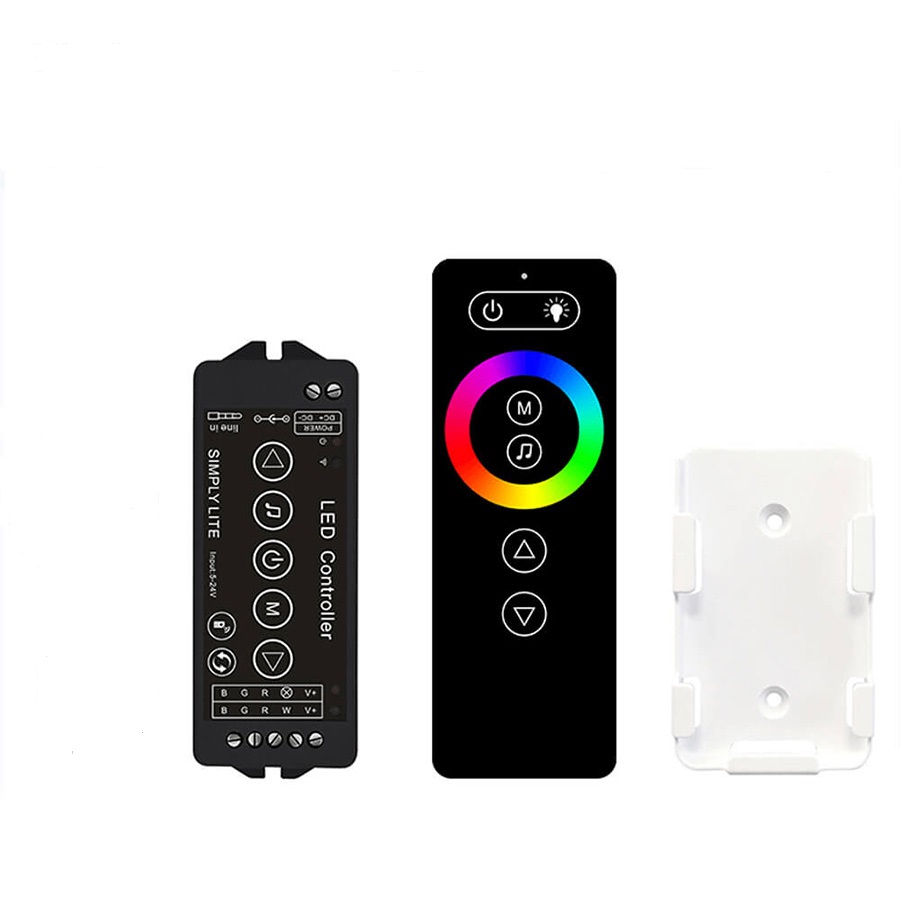 RGBW/RGB+W LED Контролер 192W - Touch Music RGBW/RGB+W LED Контролер 192W - Touch Music
